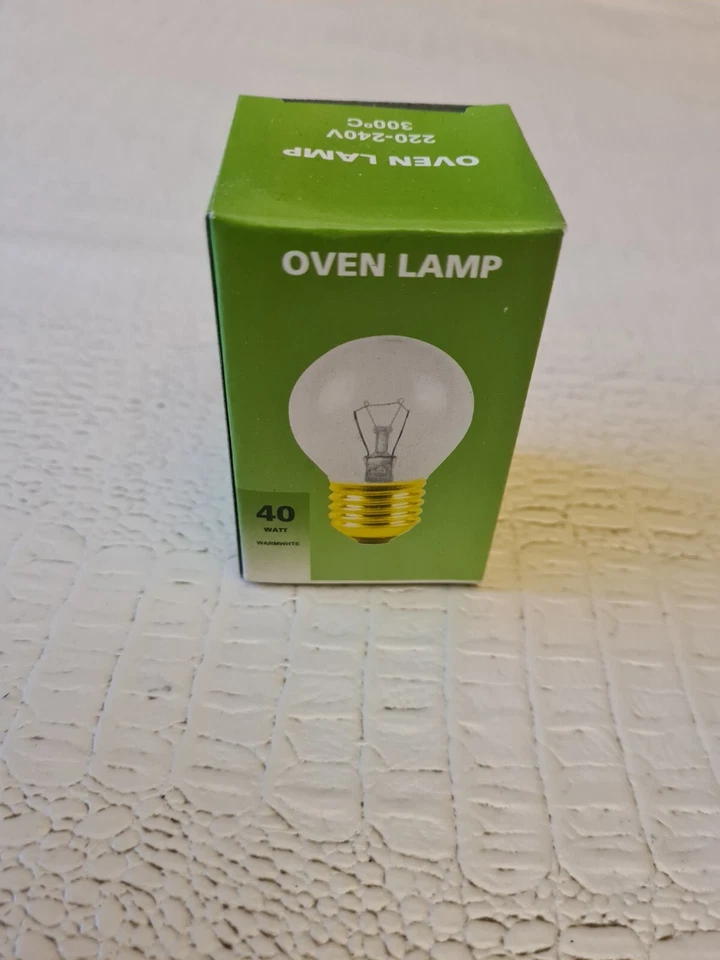 8 Ampoule Oven Lamp 220 à 240 V - 300° - 40 W - 33CU503 E14 - Softone G45 Neuf - Photo 2/4