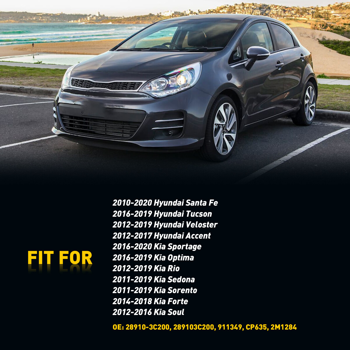 EVAP Vapor Canister Purge Valve Solenoid For 20122019 Hyundai Veloster