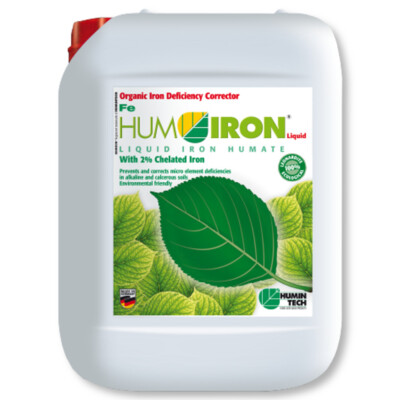 HuminTech HUMIRON Fe Liquid 5 l flüssiger organischer Eisendünger Eisenliquid