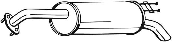 Bosal 169-041 EndschalldäMpfer FüR KIA-image
