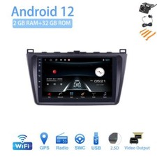 Android 12 9" Car Stereo Radio for Mazda 6 2007-2012 GPS NAVI MP3 BT WIFI SWC