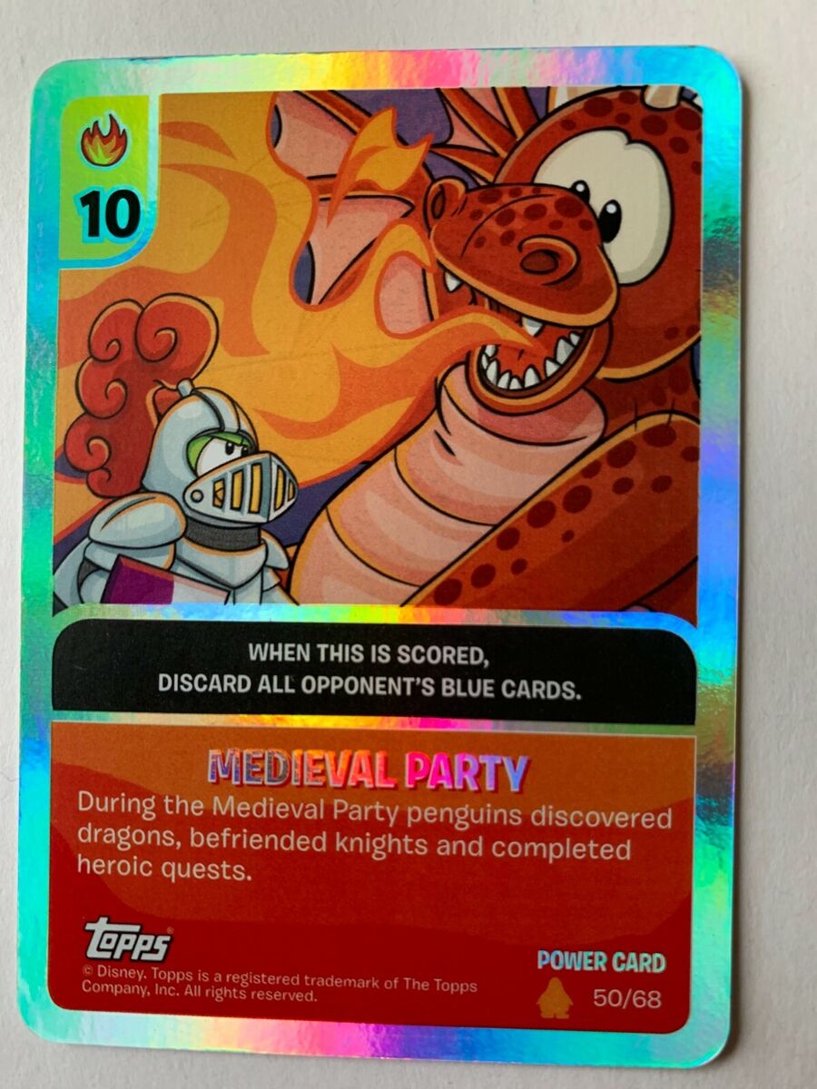 Topps Club Penguin CardJitsu Fire Trading Card Game Series 3 Value