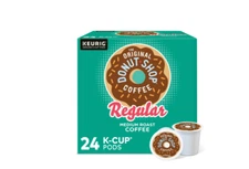 The Original Donut Shop, Regular Medium Roast Keurig K-Cup Coffee Pods, 24 Count