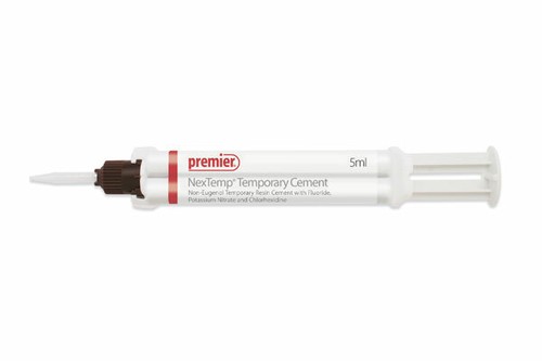 Dental NexTemp Temporary Resin Cement OPAQUE 5ml Automix Syringe PREMIER + Tips - Picture 2 of 5