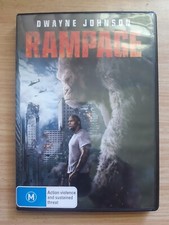 Rampage (DVD, 2018)