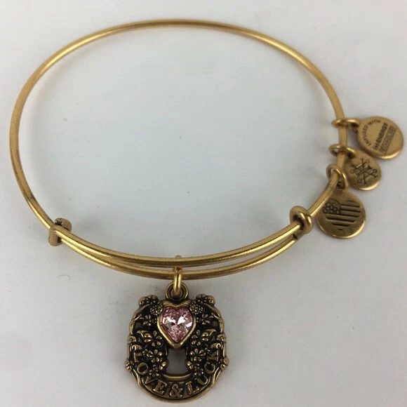 Alex and ani love on sale and luck bracelet
