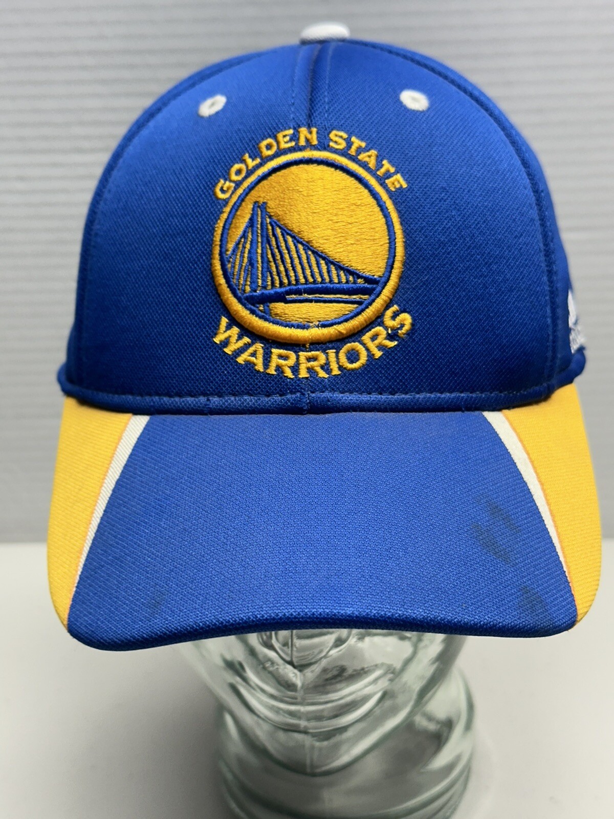 Golden State Warriors Adidas Fitted Hat Size L/XL Hat