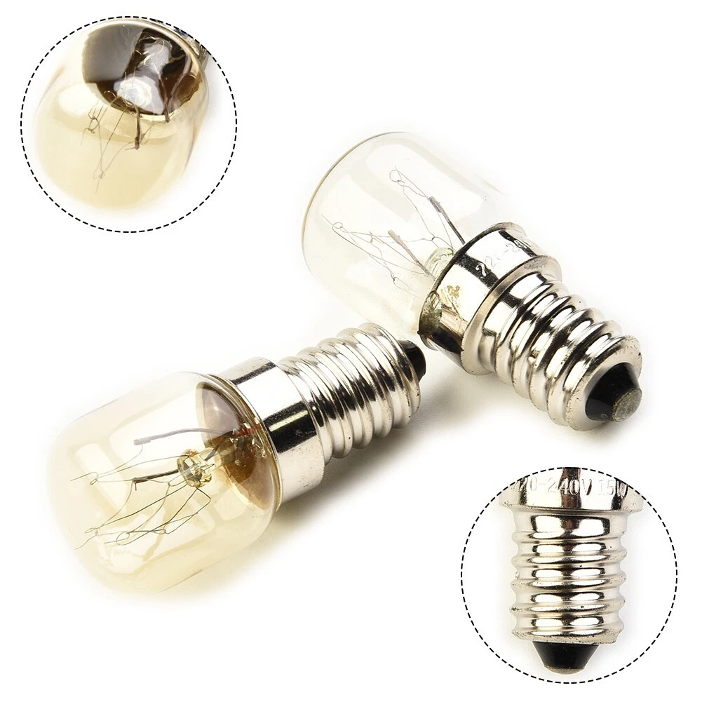Oven Bulb Cooker Lamp Glass Light Bulb Salt Lamp Bulb Small Screw