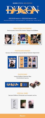 TXT DICON D'FESTA MINI EDITION 102 PHOTOCARD SET + PHOTOBOOK +