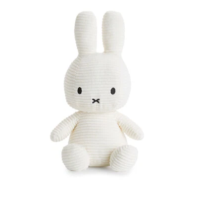 Nijntje & Miffy Kuscheltier Bon Ton Toys Cord sitzend Farbe offwhite 33 cm