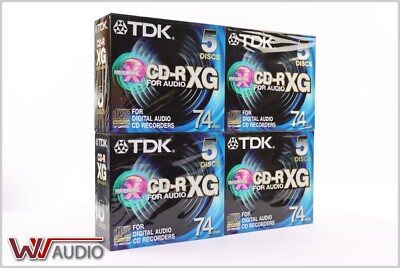 TDK CD-R XG For Audio Price Is For Twenty Pieces, 74 Min. | eBay