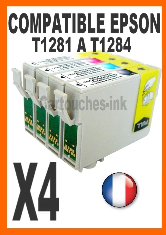 Set 8 Cartouches-ink Non-originale compatible Epson Stylus Sx125 SX 125