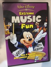 Extreme Music Fun DVD Disney Topolino Paperino Copertina Non Perfetta Come Foto