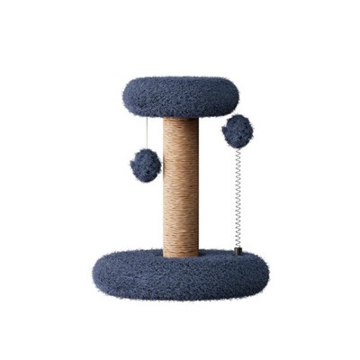 31.5-Inch Modern Cat Litter Box Cabinet with Cat Tree, Entry, Storage Shelf &