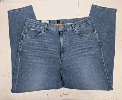 Hugo Boss The Ruth Mom Jeans Relaxed High Rise Stretch Tag Size 34 (Actual 36)