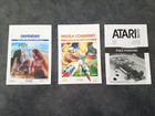 Atari Defender, Missile Command & Pole Position Instructions Manuals  — photo 1