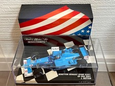 MINICHAMPS BENETTON RENAULT SPORT B201 J Button 1/43 Diecast Model Car