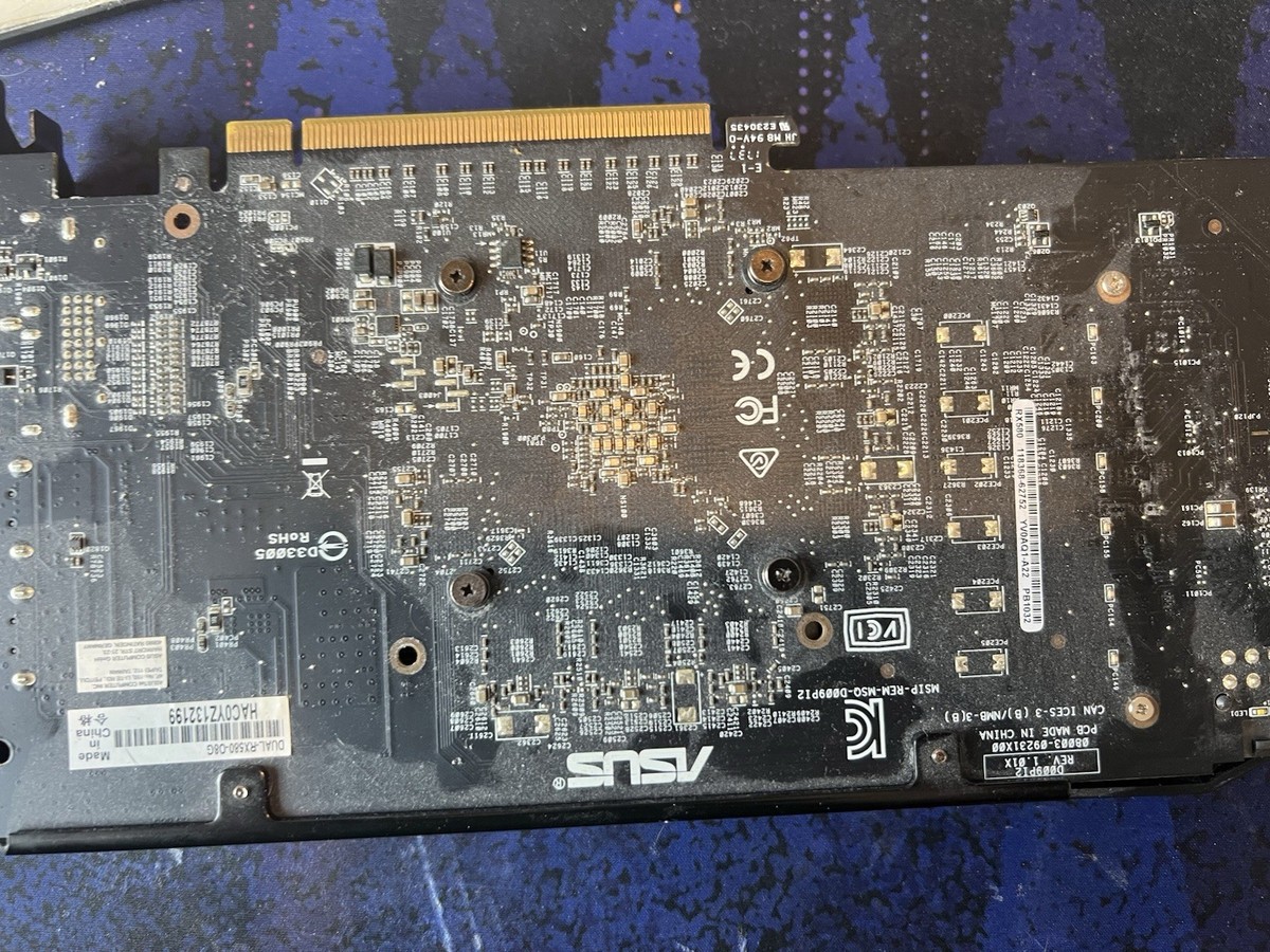 ASUS AMD Radeon RX580 8GB GDDR5 Graphics Card 889349735459| eBay