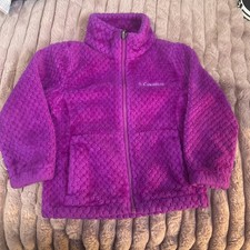 Columbia Girls XXS 4-5 mountain fleece jacket