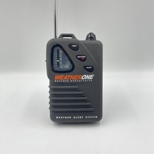 WeatherOne W-731 NOAA Weather Alert Radio 162 MHz Portable Weather Broadcaster