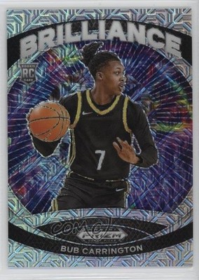 2024-25 Prizm Draft Picks Brilliance Mojo 25/25 Bub Carrington #6 Rookie RC 1pp0