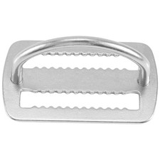 316 Stainless Steel D Buckle Scuba Diving Weight Belt Keeper for 5cm8262