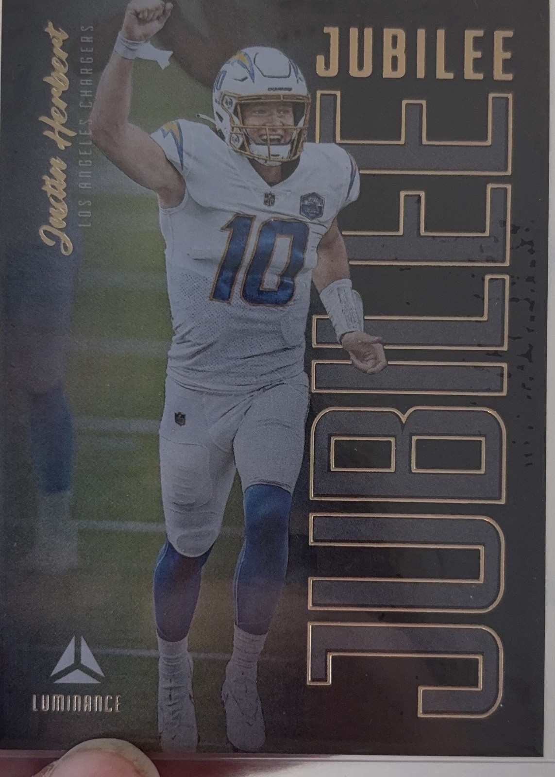 2021 Luminance Justin Herbert Jubilee CASE HIT SSP