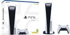 New Sony PlayStation 5 Blu-ray Edition Console White, 825GB, Disc Drive (No Box)