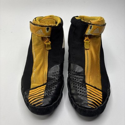 RARE Adidas 2011 Adizero Sydney's Size 6.5 Black Yellow Zipper