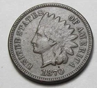 1870 INDIAN HEAD CENT,MOST OF LIBERTY, VERY NICE TOUGHER COIN,SHALLOW "N"!!!(A8)