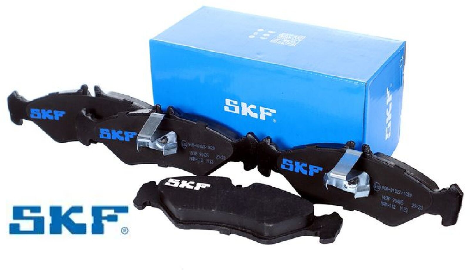 Skf Schwarz Scheibenbremse Bremsbelag Vkbp 90485-4Er Set - Position Hinterachse Höhe 73 Mm Länge 166 Mm Breite 103 Mm Dicke 16,6 Mm - Oe Qualität - Bild 2