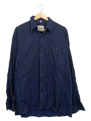 Enrico Gorlani Herren Business Hemd Gr. 42/L Blau Langarm Baumwolle
