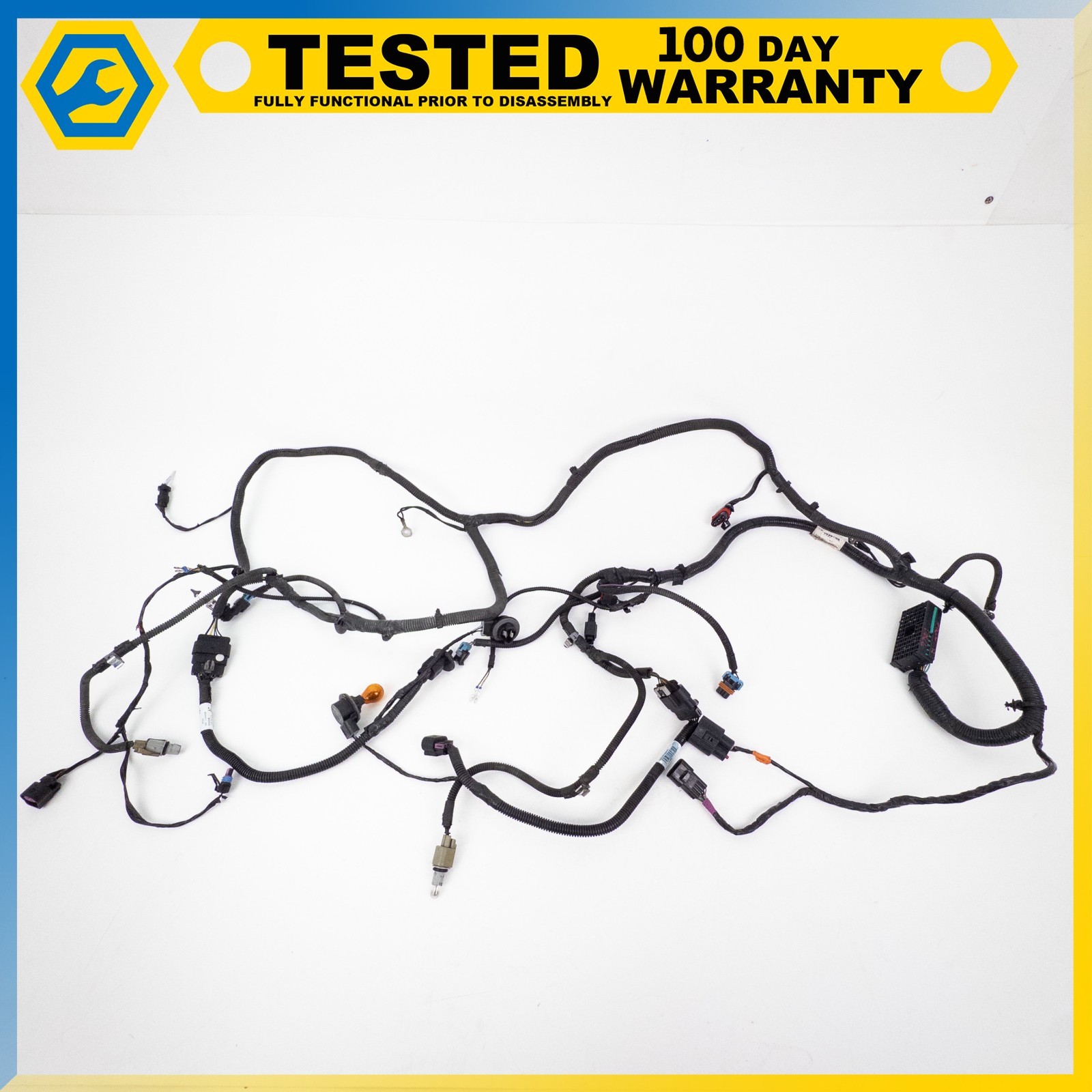05-13 CHEVROLET CORVETTE C6 FRONT HEADLIGHT BODY WIRING HARNESS ASSEMBLY OEM