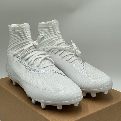 Under Armour Highlight 2 MC Knit Men's 10 White Silver Football