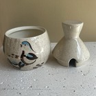 EUC Red Wing Pottery Bob White Quail Covered Sugar Bowl Jar Vintage MCM 5 1/2" — photo 5