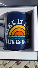 Life is Good Take it Easy Mug Diner Coffee Te...