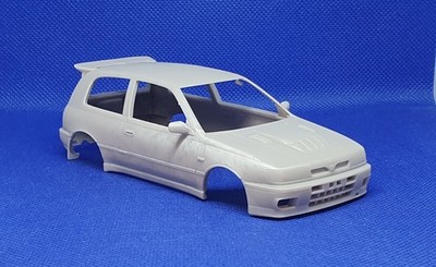 Nissan Pulsar GTI-R / Sunny GTI-R 1/32 Slotcar Karosserie SLA 3D Printed Resin