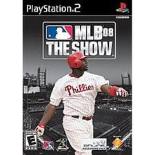 MLB 08 The Show Sony PlayStation 2 PS2 Video Game Ryan Howard Baseball Sports