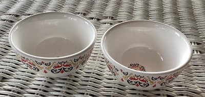 2- Bertolli Small Ceramic Bowls NIB