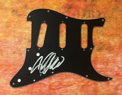 GFA Quiet Riot Guitarist CARLOS CAVAZO Signed Electric Pickguard PROOF COA - Image 1 of 3
