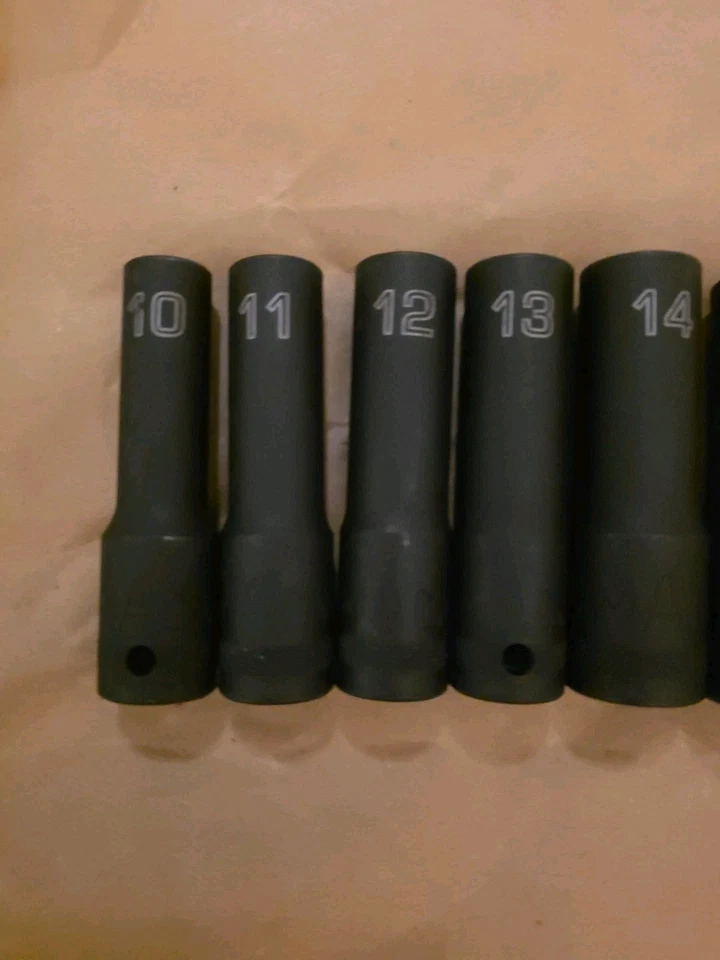 MAC TOOLS SVDPM166BRPT  16-Pc  1/2" Dr 6pt  Metric Deep Impact Socket Set   - Image 2 of 4