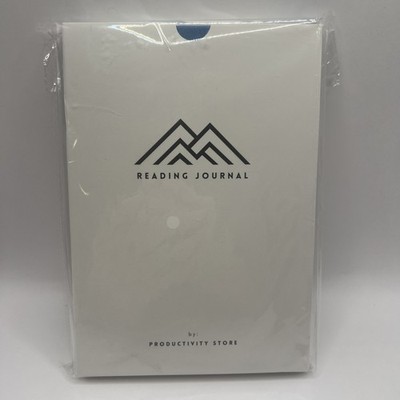 Reading Journal By Productivity Store A5 5x8 Royal Blue New