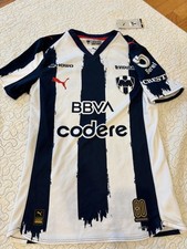 Camiseta de Fútbol Puma Monterrey con Patrocinio BBVA y Codere Talla Pequeña