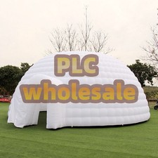 4M Inflatable Igloo Dome Tent with Air Blower House Tent for Party Wedding Event
