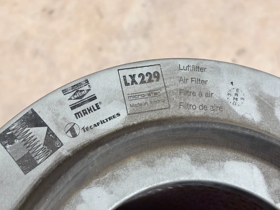 FILTER LUFT SEKUNDÄRLUFTFILTER LUFTFILTER MAHLE LX229 ORIGINAL NEU VIELE FAHRZEU - Bild 2 von 4