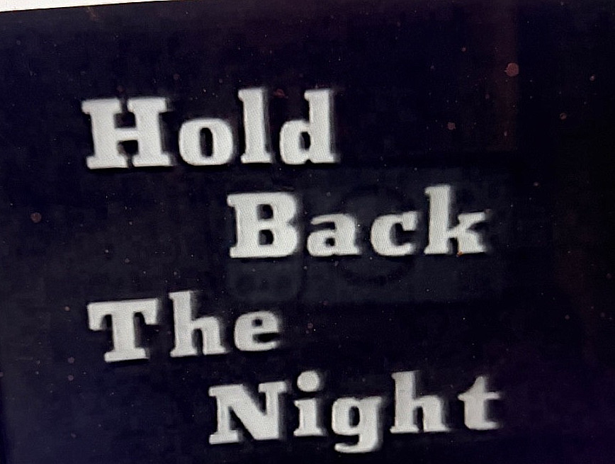 Hold Back the Night 16mm B&W Studio One CBS TV Show 1952 John Forsythe B&W E499