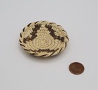 Mini Tohono O'odham Basket Birds 2 5/8" W Yucca Devil's Claw LZMB13 — photo 3