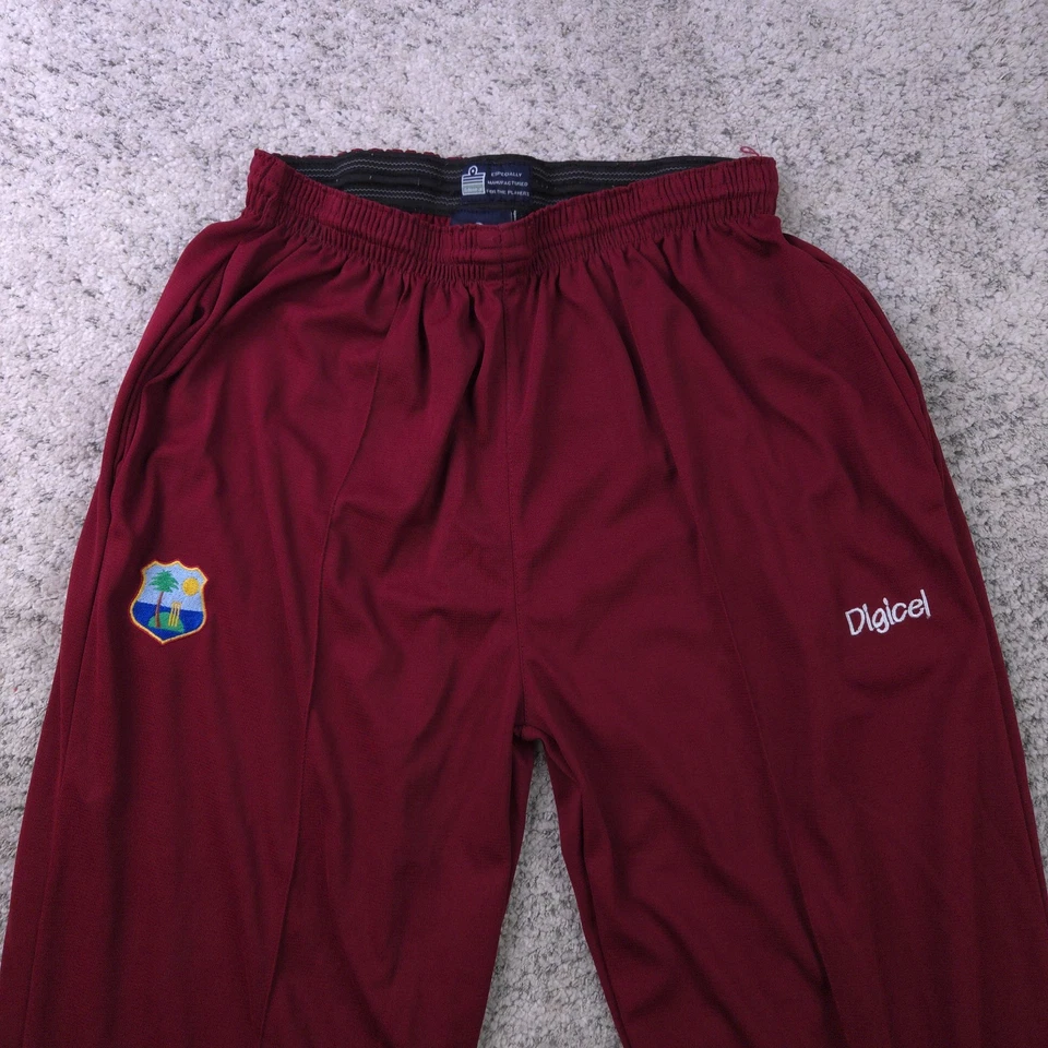 Pantalones de cricket de las Indias Occidentales para hombre grandes Admiral Digicel calentamiento de pista hechos en Reino Unido guc Foto 3 de 4