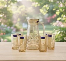 Premium 7-Piece Jug & Glass TumblerSet Elegant Drinkware for HomeoờKitchen...