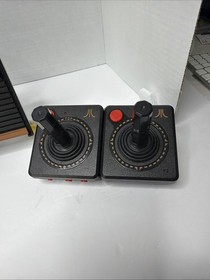Atari Flashback 4 Classic Game Console With Cables And 2 Controllers Used
